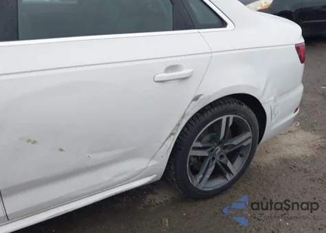 2018 Audi A4 2.0T Premium/2.0T Tech Premium from USA, damaged, VIN WAUENAF46JA097978